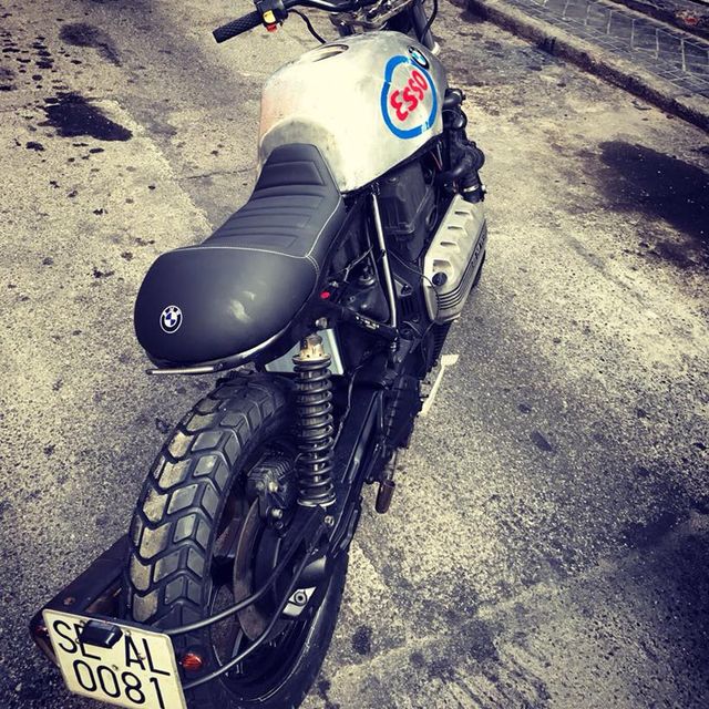 motocicleta tapizada por Tapizados Córdoba